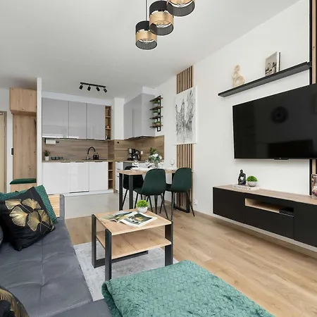 Modny Z Parkingiem I Balkonem By Renters Kraków