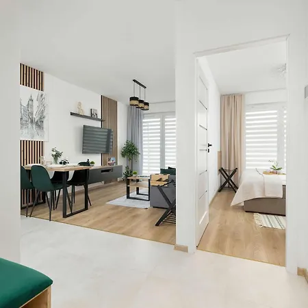 Modny Z Parkingiem I Balkonem By Renters Lägenhet *